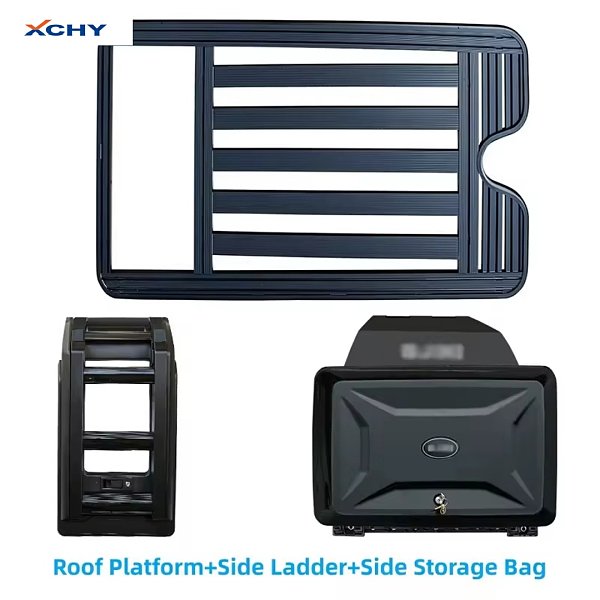 Hot-selling car modification off-road three-piece aluminum alloy set for Formula Leopard SUV accessories