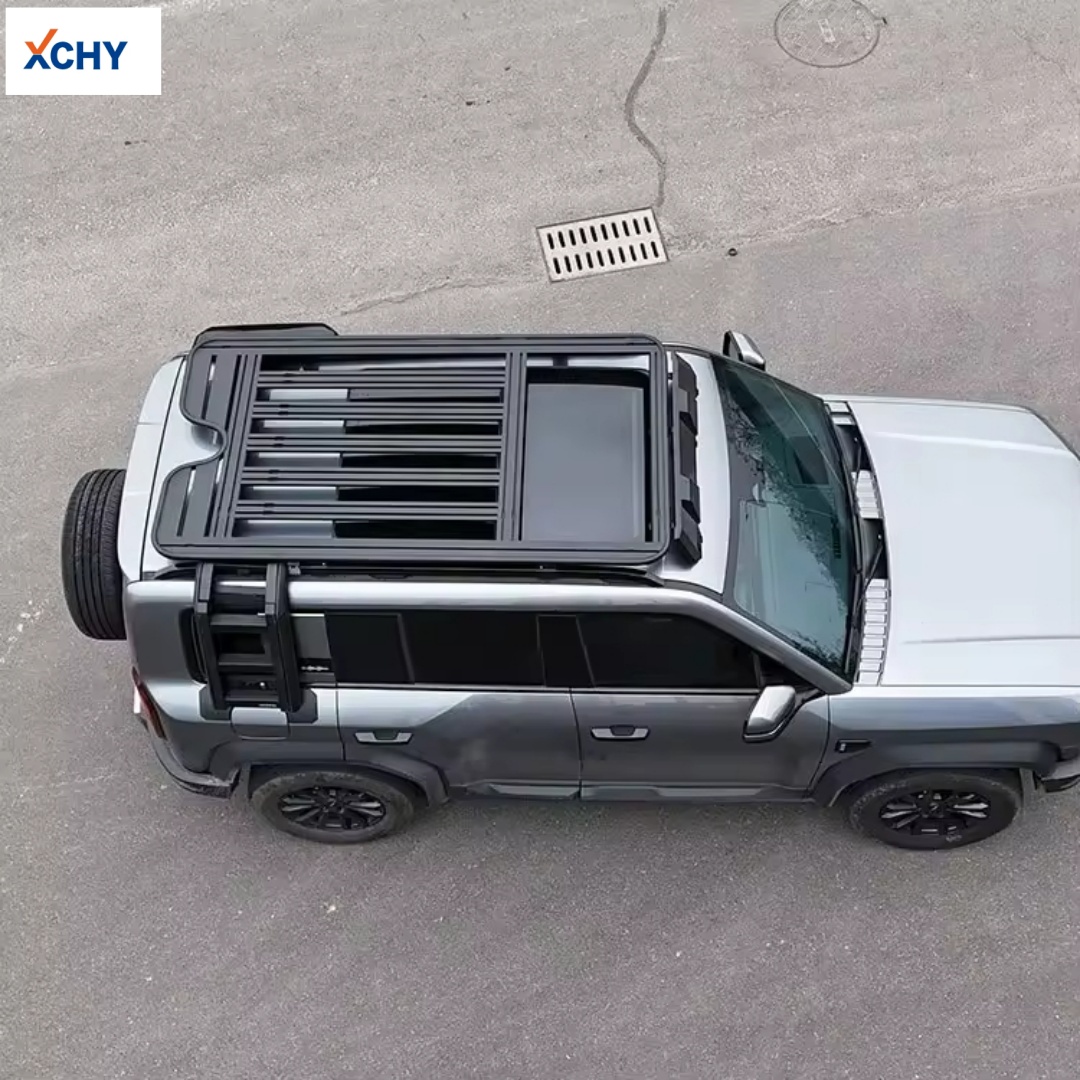 Chinese supplier of automotive off-road kits, rooftop platforms, ladders, storage bags, and heavy-duty off-road accessories.