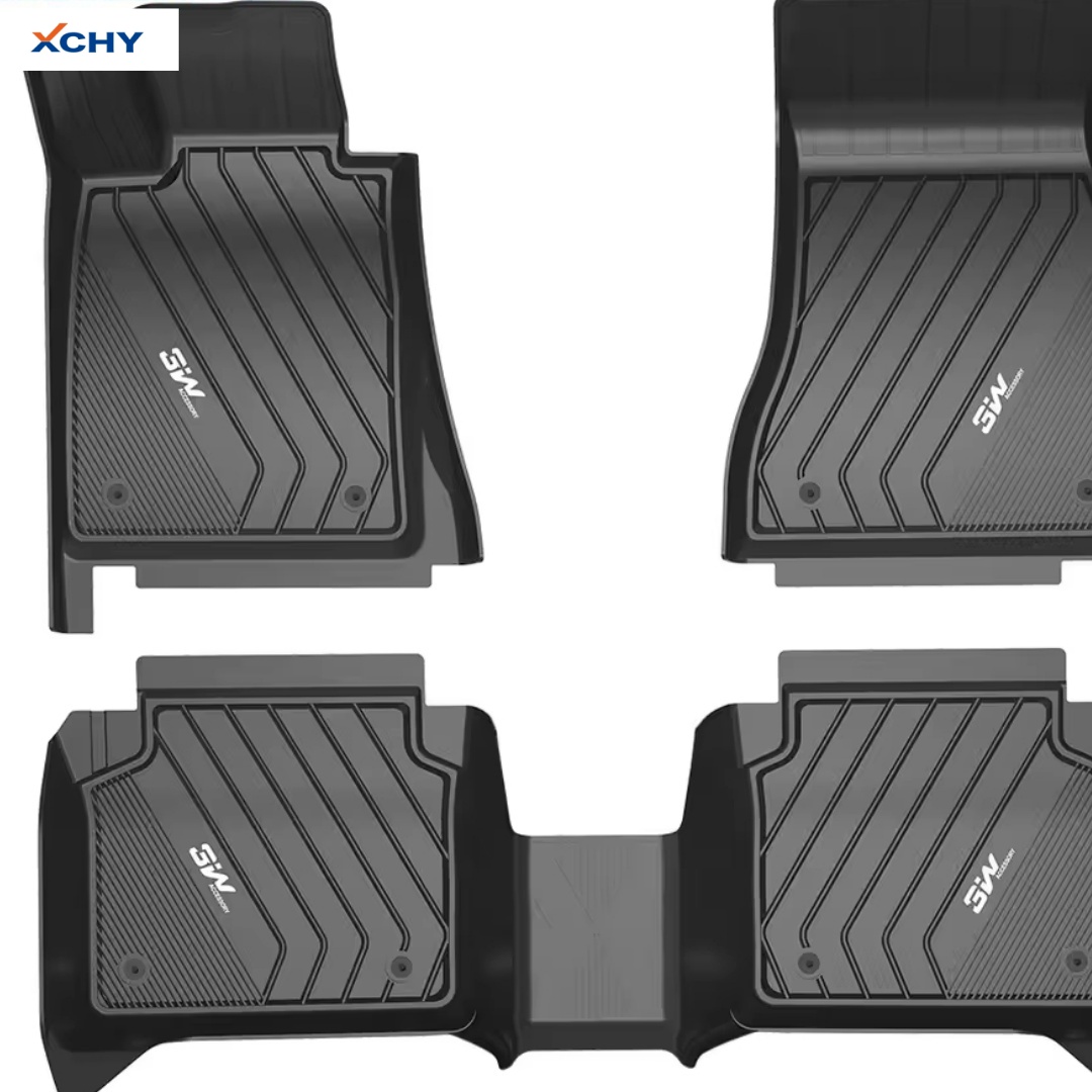 3W Custom Fit 3D TPE Waterproof Car Floor Mats Set (4 pieces, 2.5mm thick) - Protects Car Interior