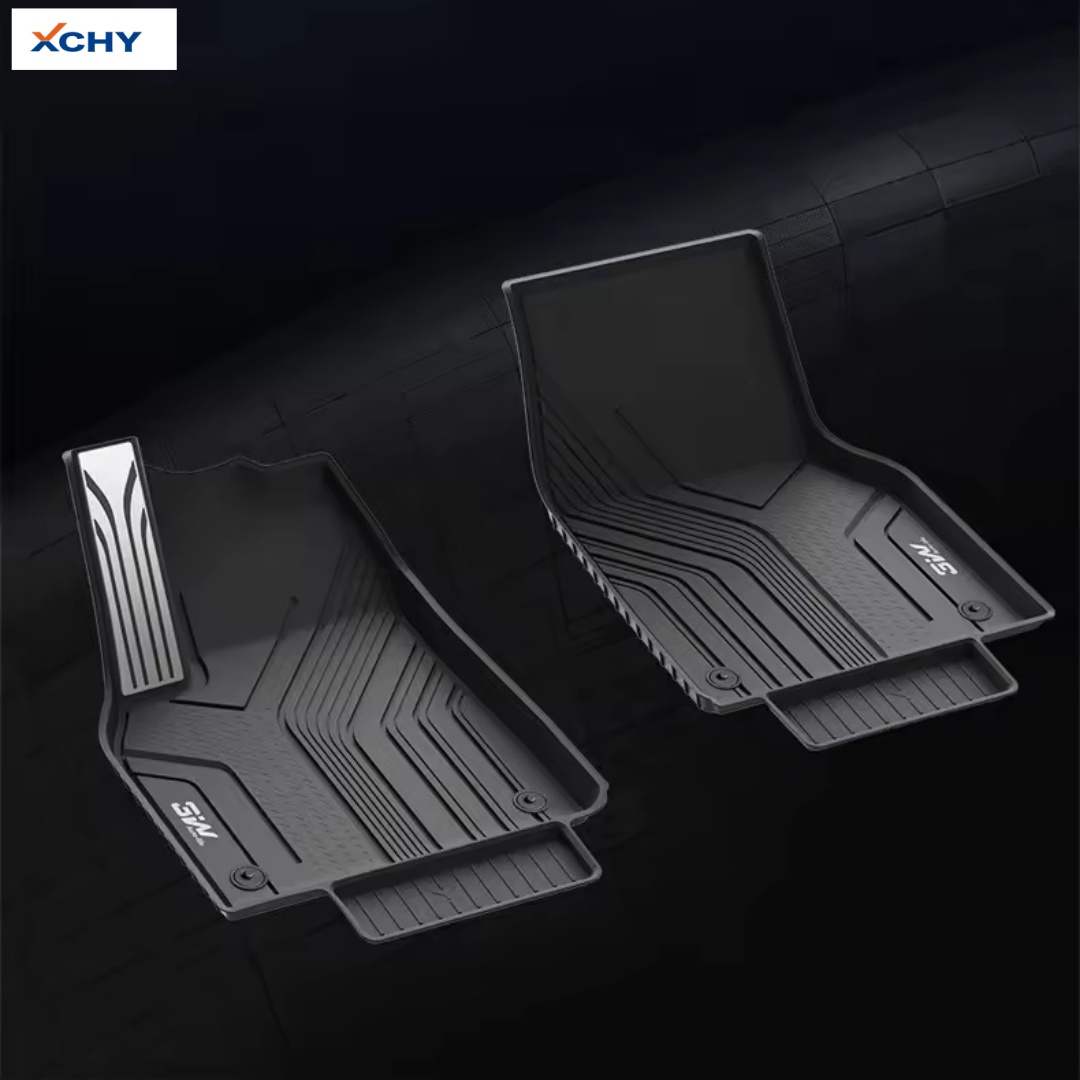 3W Custom Fit 3D TPE Waterproof Car Floor Mats Set (4 pieces, 2.5mm thick) - Protects Car Interior