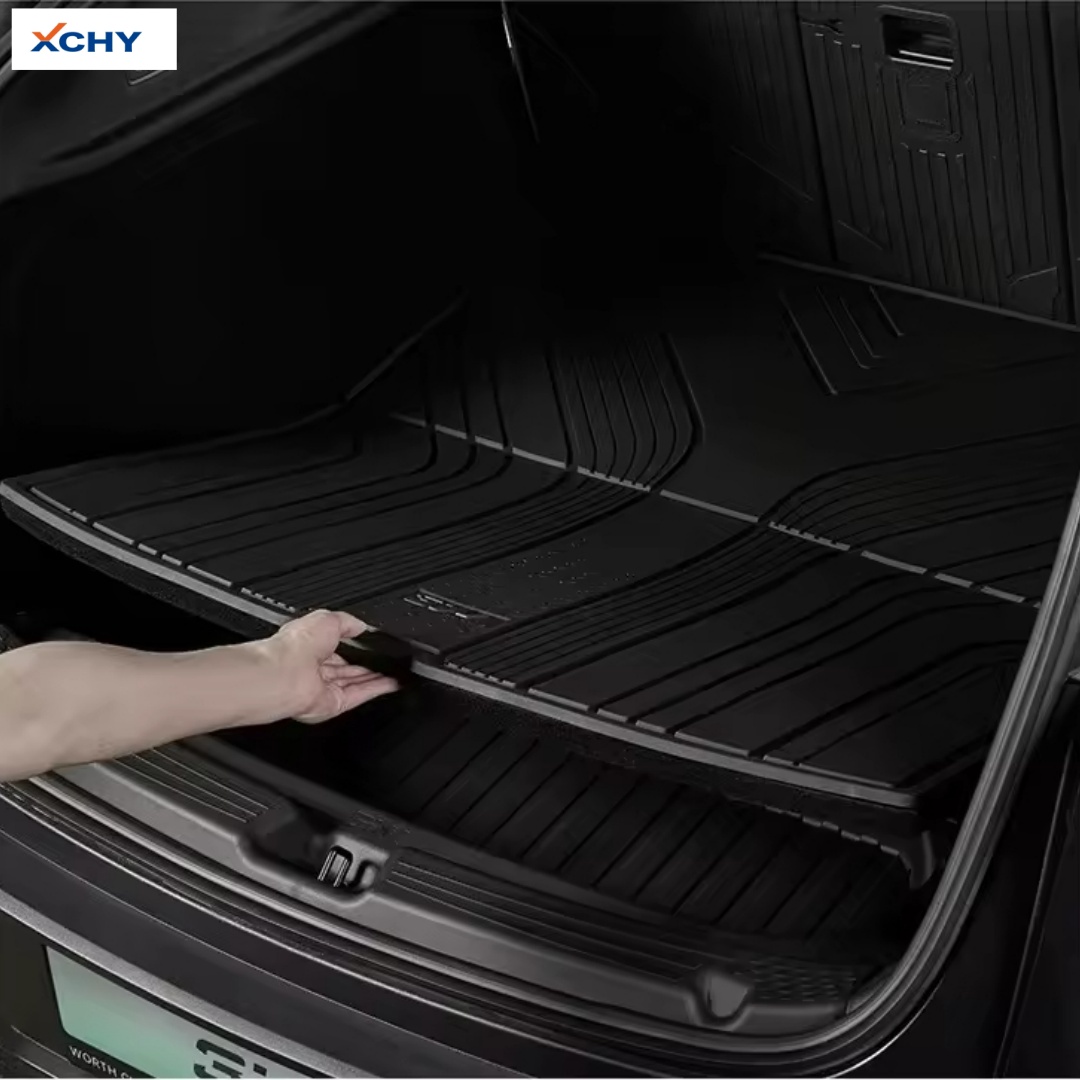3W Custom Fit 3D TPE Waterproof Car Floor Mats Set (4 pieces, 2.5mm thick) - Protects Car Interior