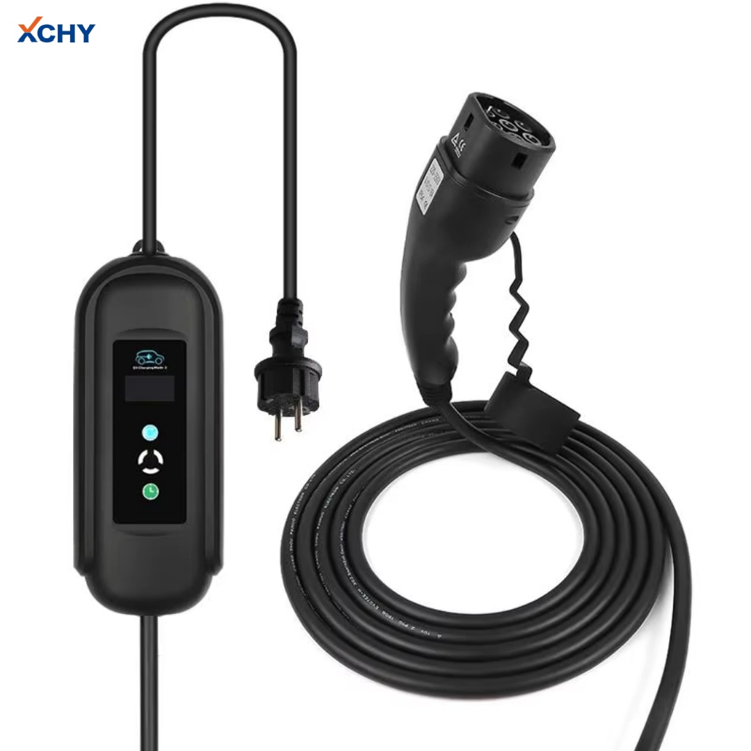Energy vehicle cable model 2, Workersbee wholesale connector, charging Ev 32A, 1-phase 250V 7.2kW charging pile