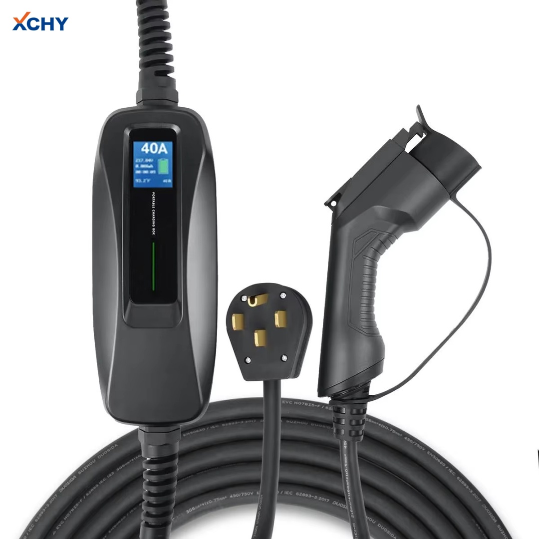 Energy vehicle cable model 2, Workersbee wholesale connector, charging Ev 32A, 1-phase 250V 7.2kW charging pile