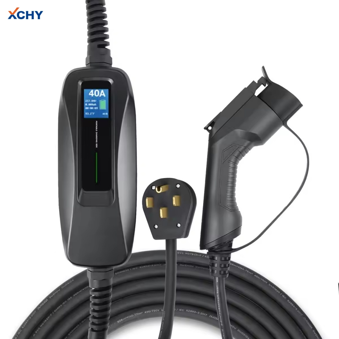 Energy vehicle cable model 2, Workersbee wholesale connector, charging Ev 32A, 1-phase 250V 7.2kW charging pile