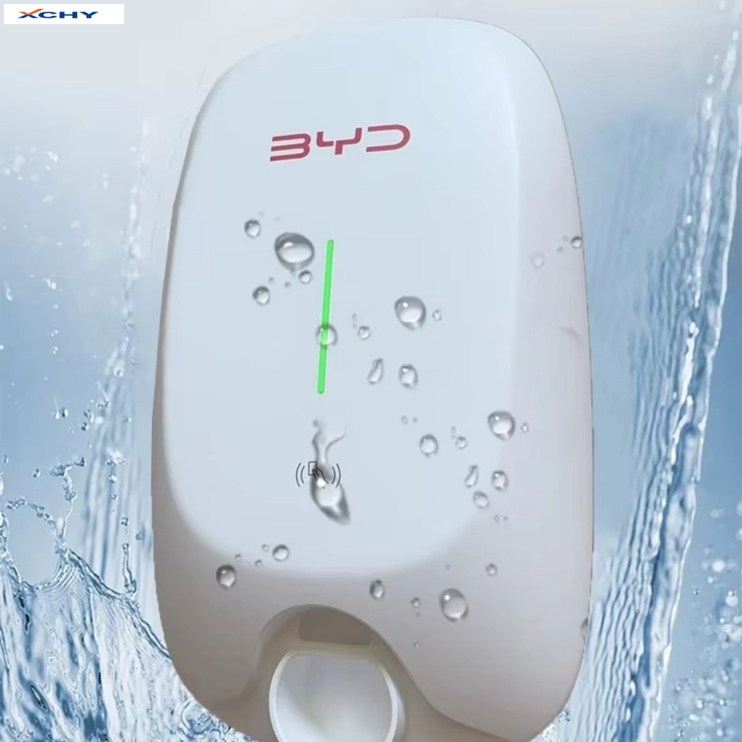 Original 7KW BYD electric vehicle charger, new home electric vehicle charger, with CCS interface card reader accessory.
