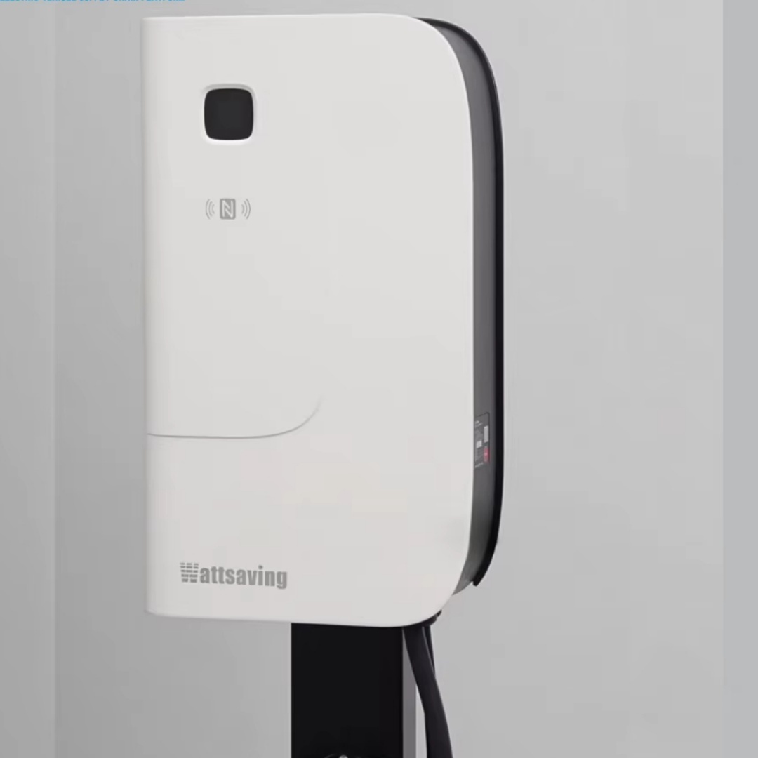 Wattsaving HQ30 Neo 30kW 80A 380V DC Fast Charger, Smart Wall-Mounted Charging Box with App Control, Suitable for Electric Vehicles (White)