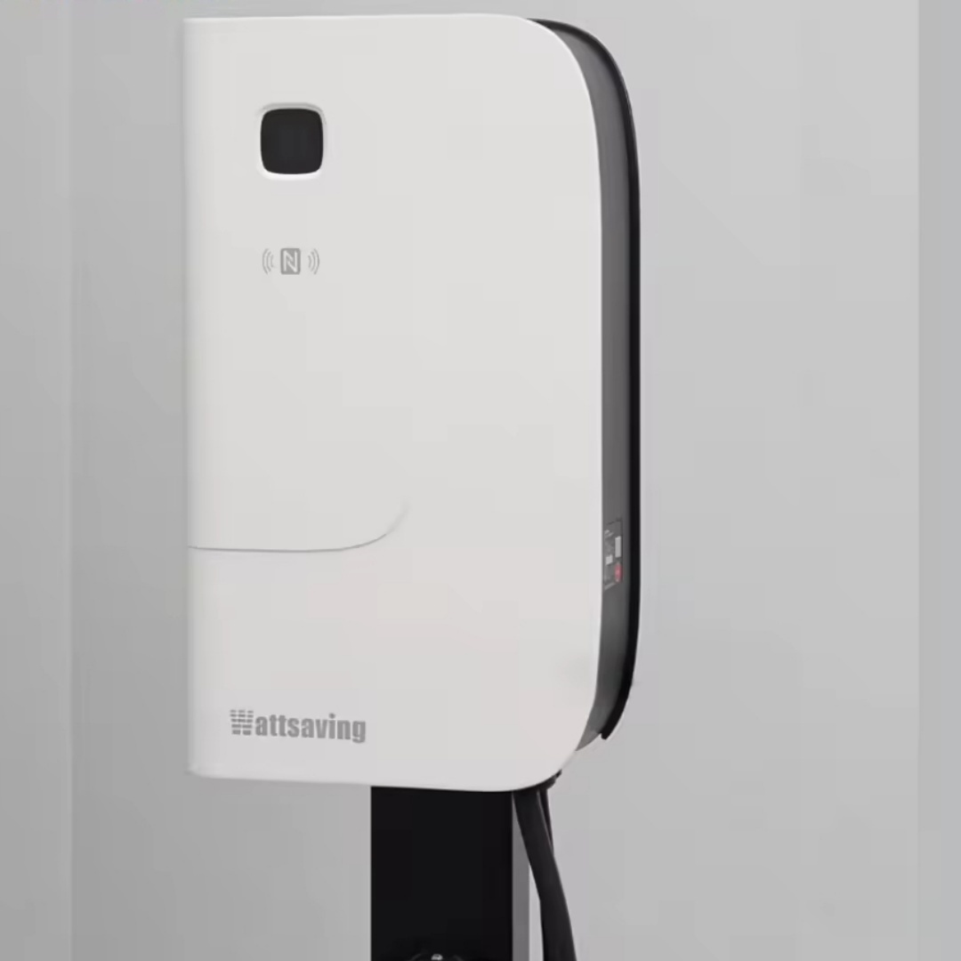 Wattsaving HQ30 Neo 30kW 80A 380V DC Fast Charger, Smart Wall-Mounted Charging Box with App Control, Suitable for Electric Vehicles (White)