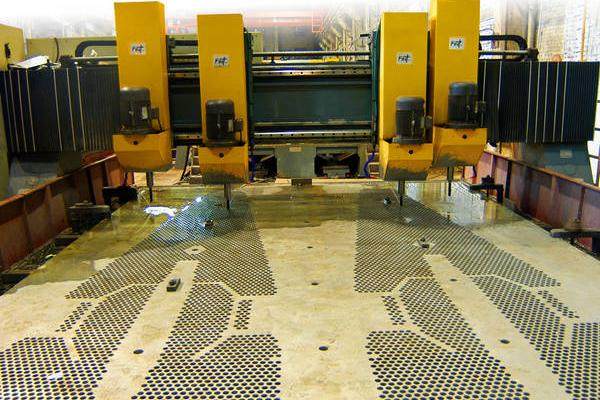 CNC four-axis drilling machine