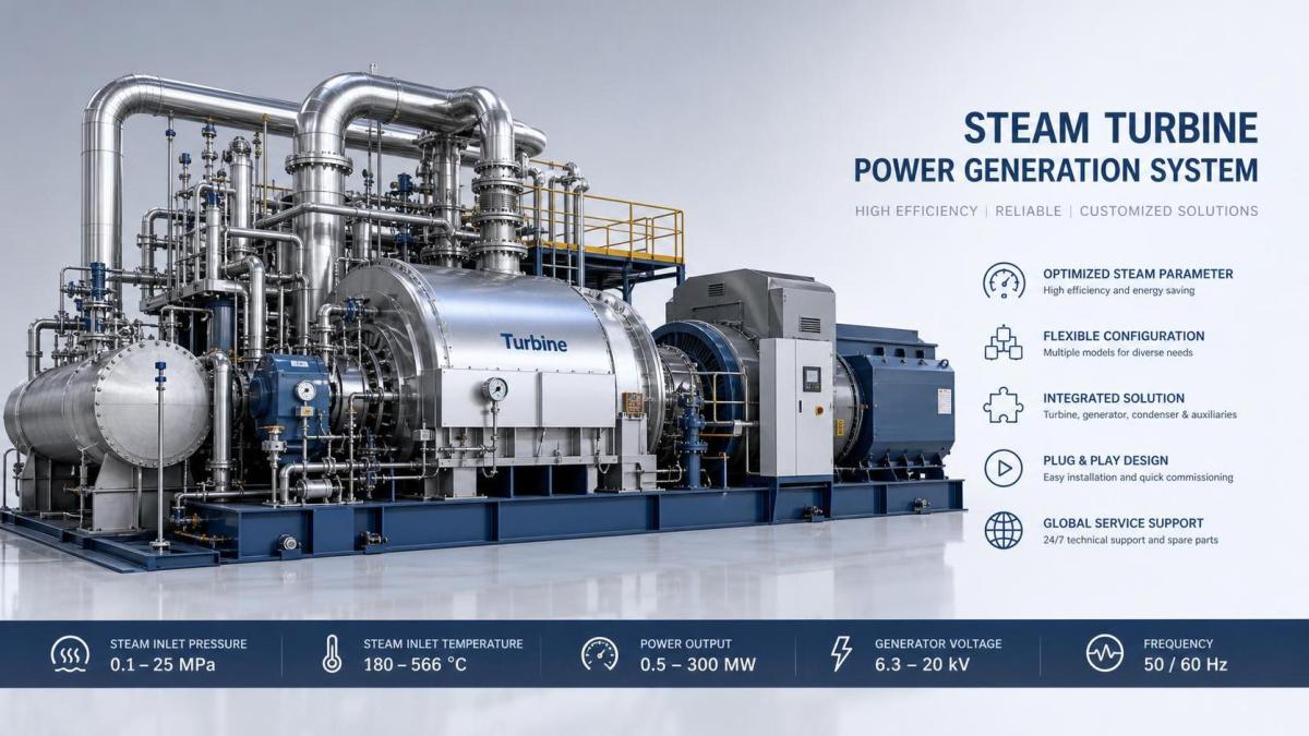 How to Select a Steam Turbine for Industrial Power Generation Projects How to Select a Steam Turbine for Industrial Power Generation Projects