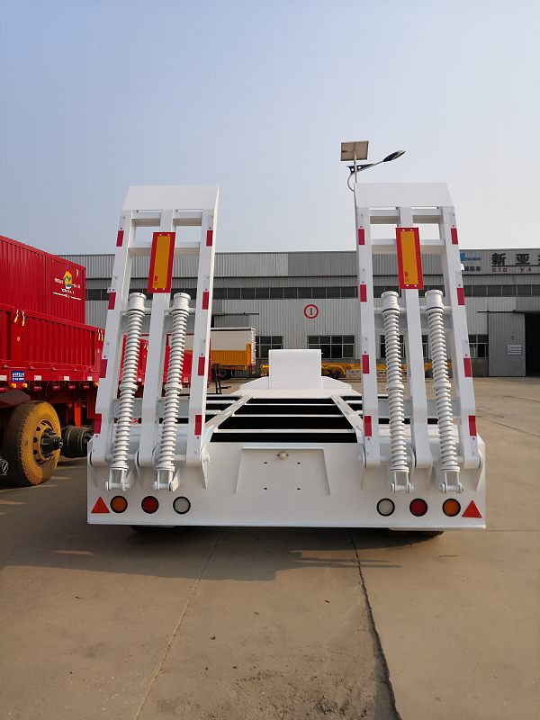 White- 3-Axle 16m Low Flatbed Semi-Trailer