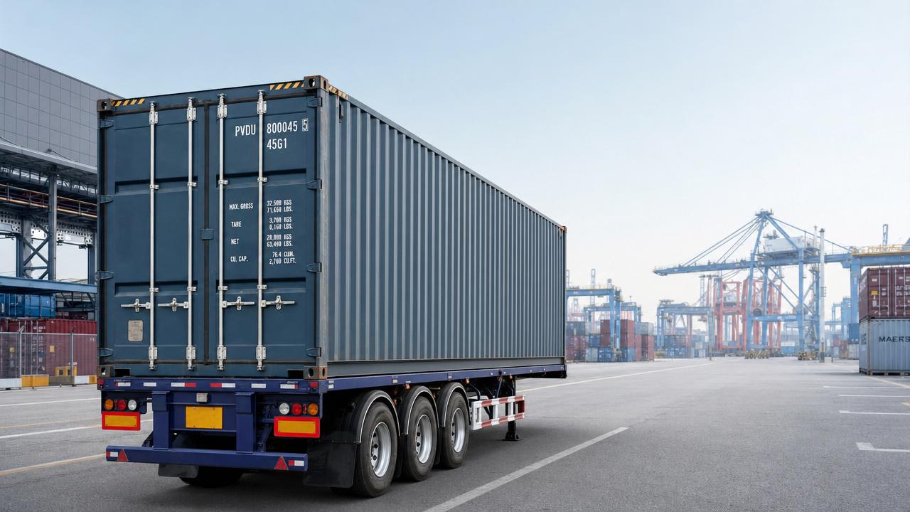 How to Choose a Skeleton Container Semi-Trailer for Port and Inland Haulage