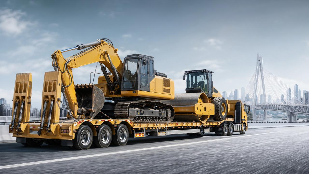 When a Low Plate Trailer Is the Better Choice for Oversized Machinery Moves