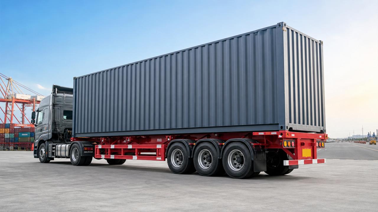 How to Choose a Skeleton Container Semi-Trailer for Port and Road Transport