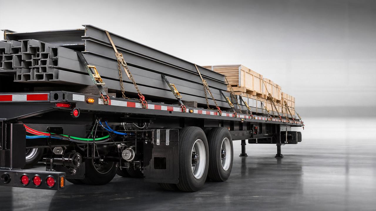 What to Check Before Using a Flatbed Semi-Trailer on Long-Distance Routes