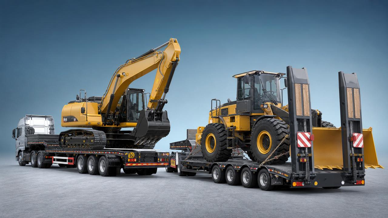 Flatbed Semi-Trailer vs Low Plate: Which Works Better for Heavy Equipment Transport?