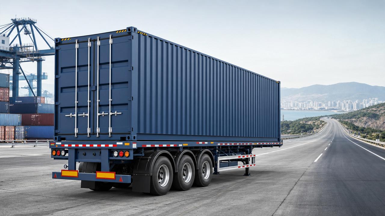 How to Choose a Skeleton Container Semi-Trailer for Port and Inland Transport