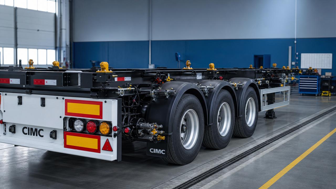 Skeleton Container Semi-Trailer Maintenance Points That Reduce Downtime