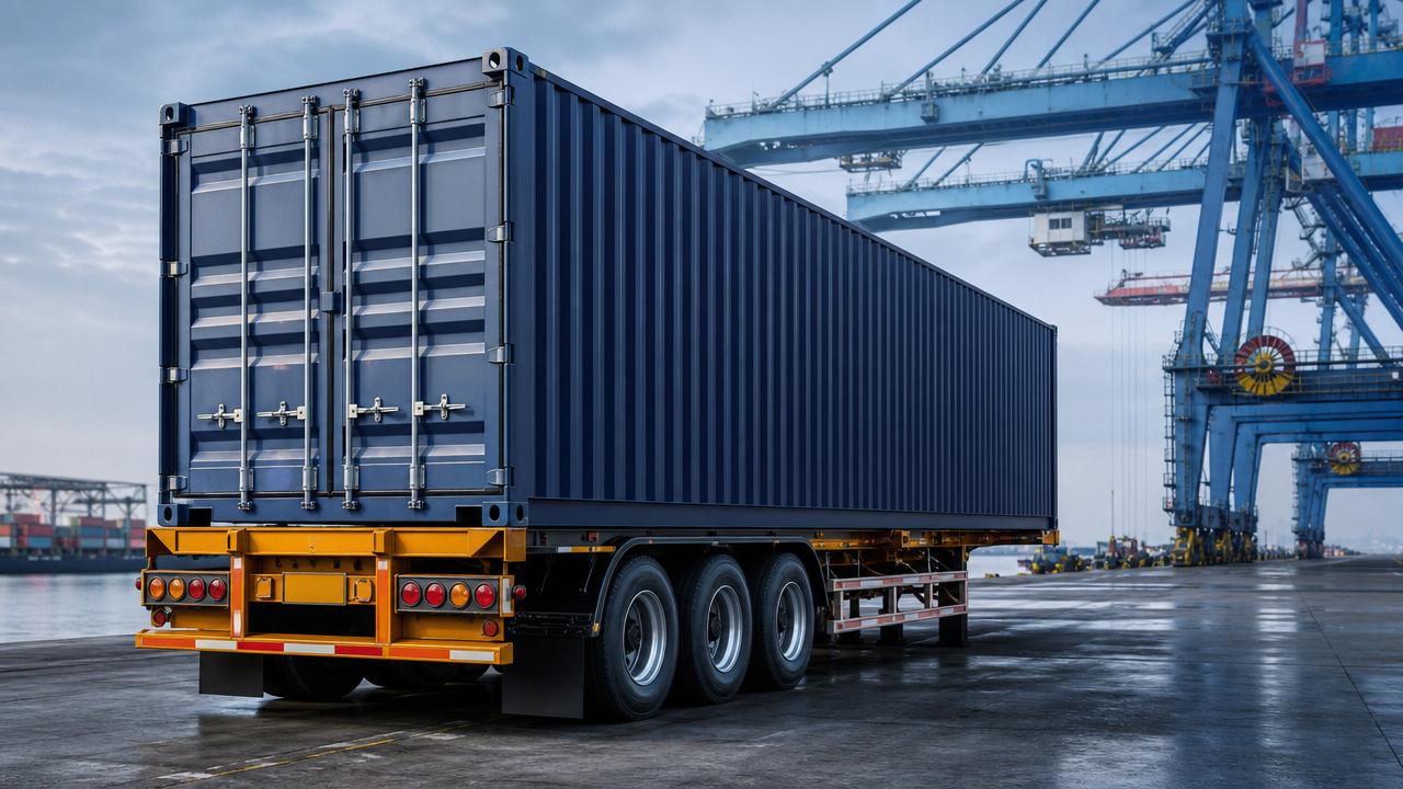 How to Choose a Skeleton Semi-Trailer for Port Container Haulage