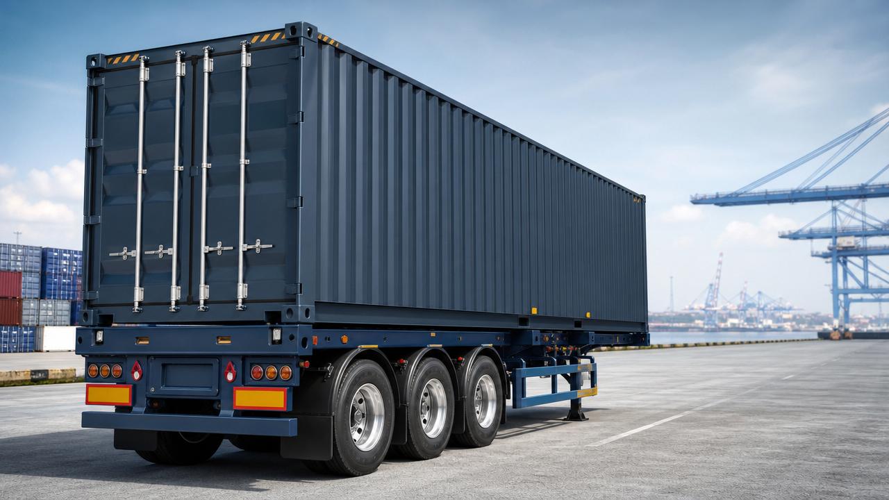 Skeleton Semi-Trailer Selection Guide for Port Container Hauling