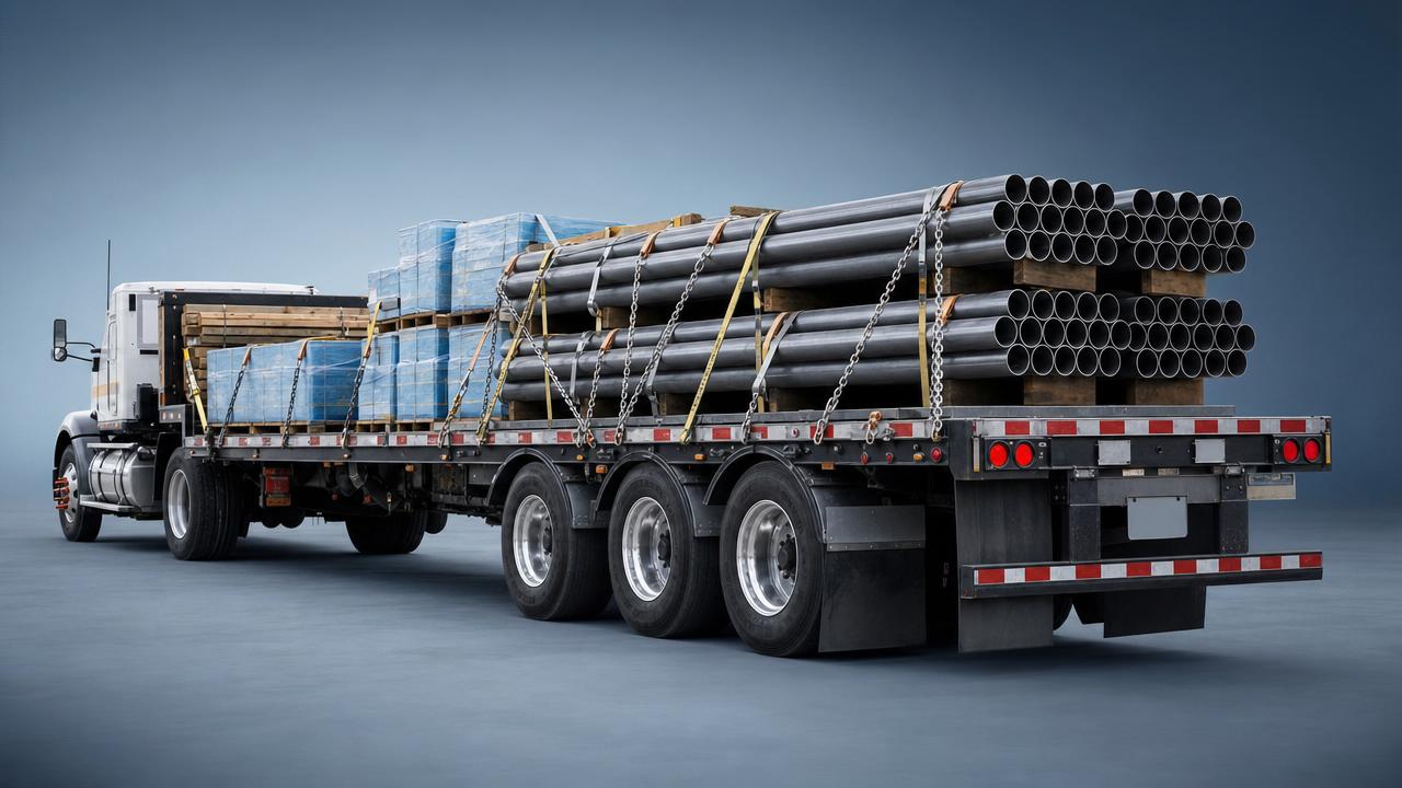 How to Prevent Cargo Shift on a Flatbed Semi-Trailer