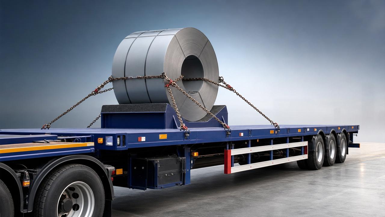 Flatbed Semi-Trailer Safety Risks in Steel Coil Transport