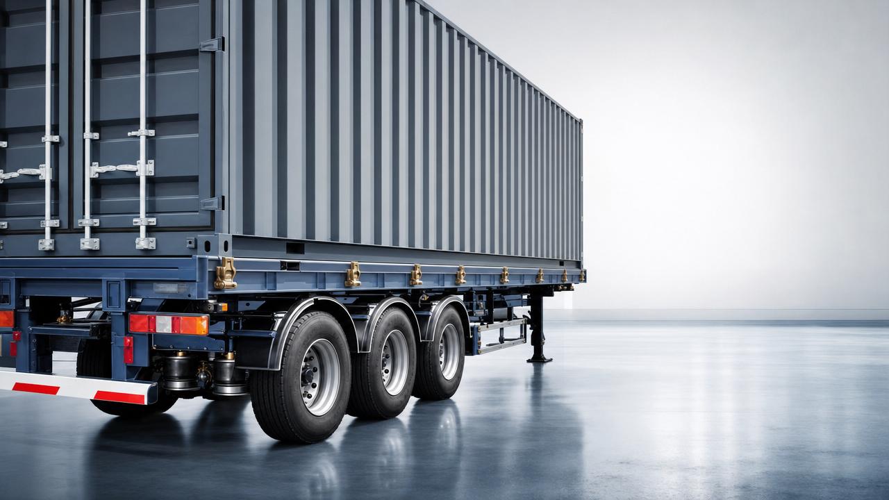 Skeleton Container Semi-Trailer Load Balance Issues to Check Before Delivery
