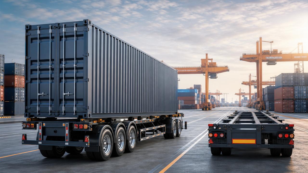 Skeleton Semi-Trailer vs Flatbed: Which Fits Port Haulage Better?