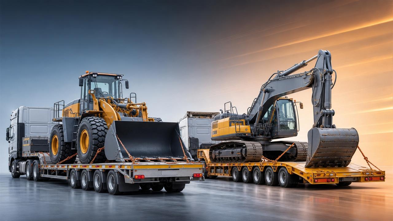 Flatbed Semi-Trailer vs Low Plate: Which Fits Heavy Equipment Better?
