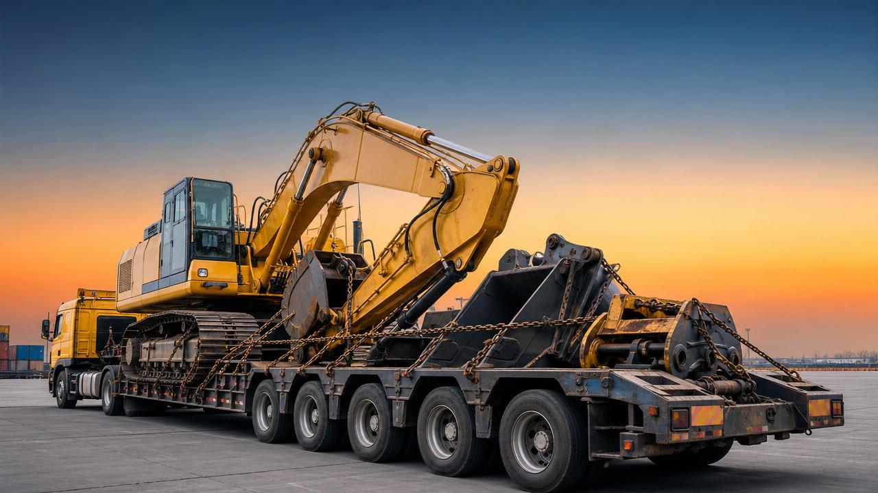 Low Plate Transport Safety Points for Oversized Machinery Moves