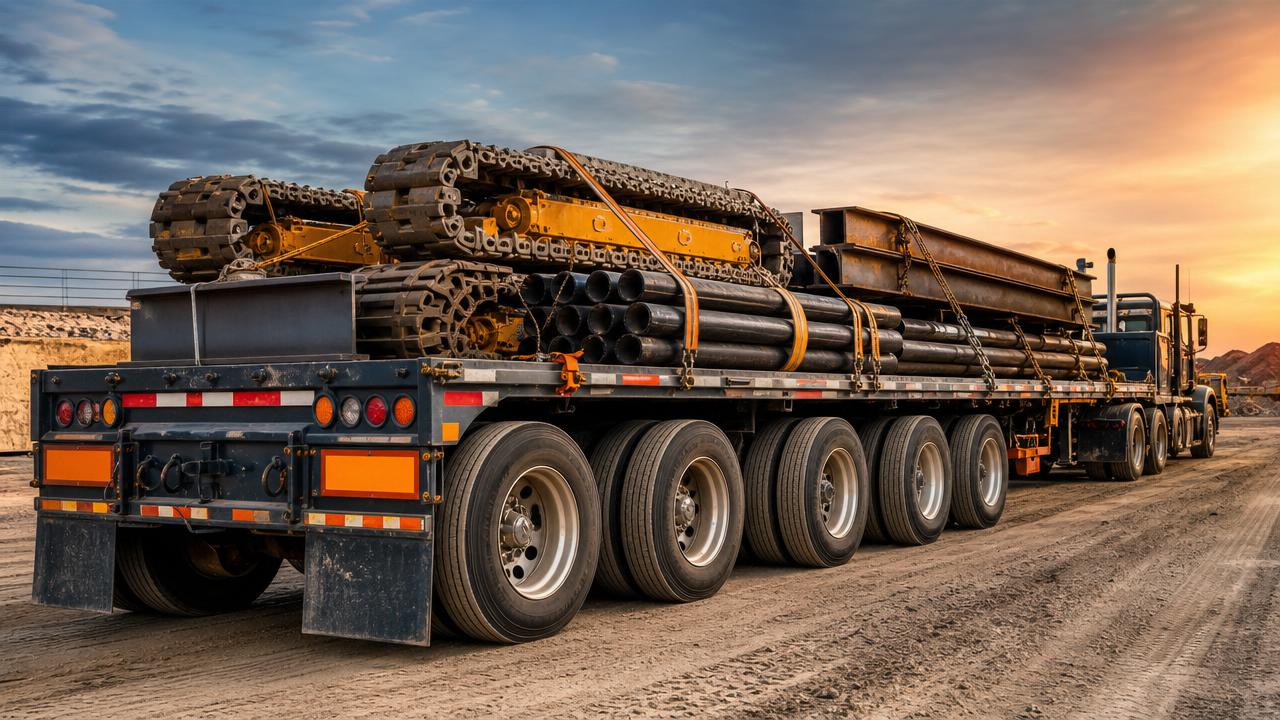 Flatbed Semi-Trailer Load Limits: Key Specs That Affect Jobsite Safety