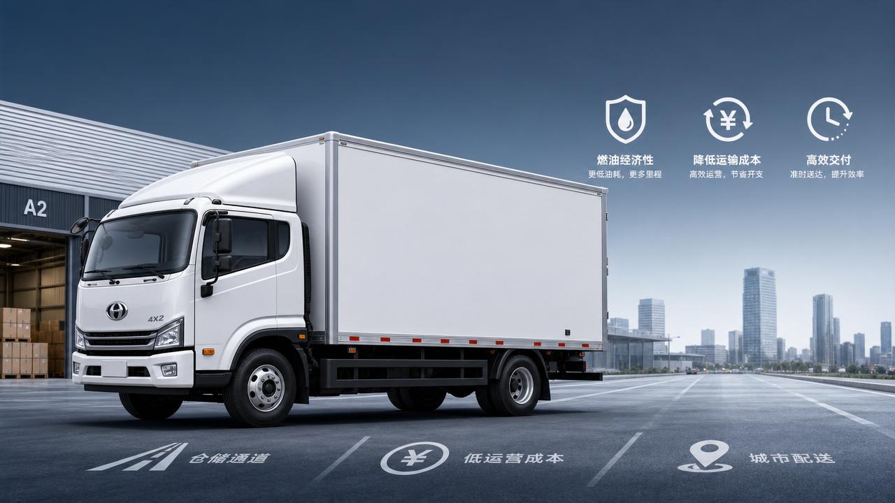 4x2 Cargo Truck Fuel Economy: What Changes Total Delivery Cost?
