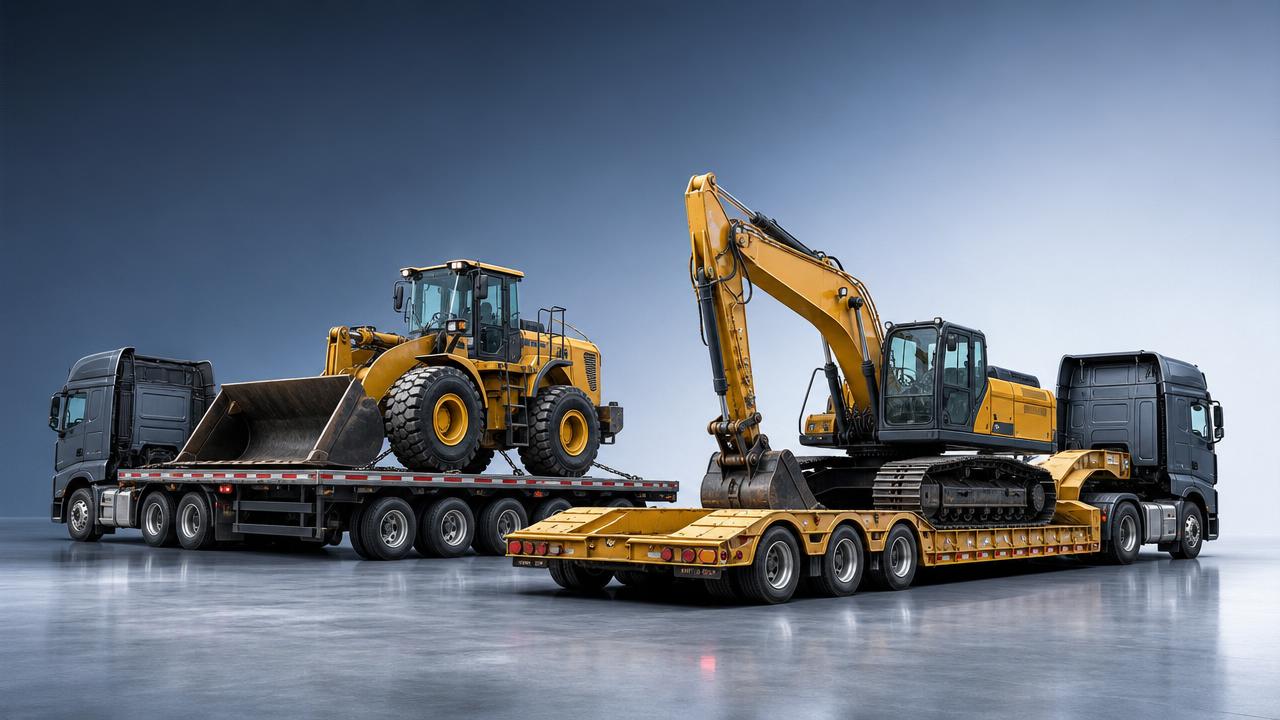 Flatbed Semi-Trailer vs Low Plate: Which Fits Heavy Equipment Better?