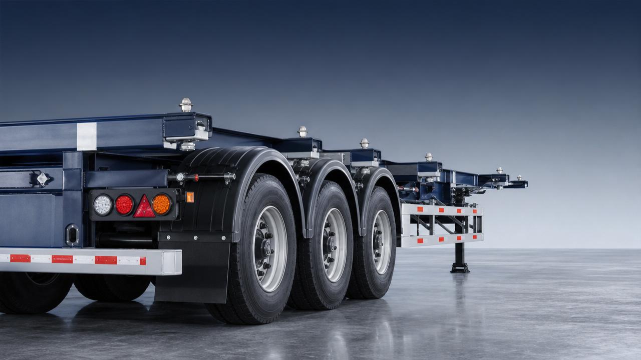 Skeleton Container Semi-Trailer Maintenance Points That Reduce Downtime