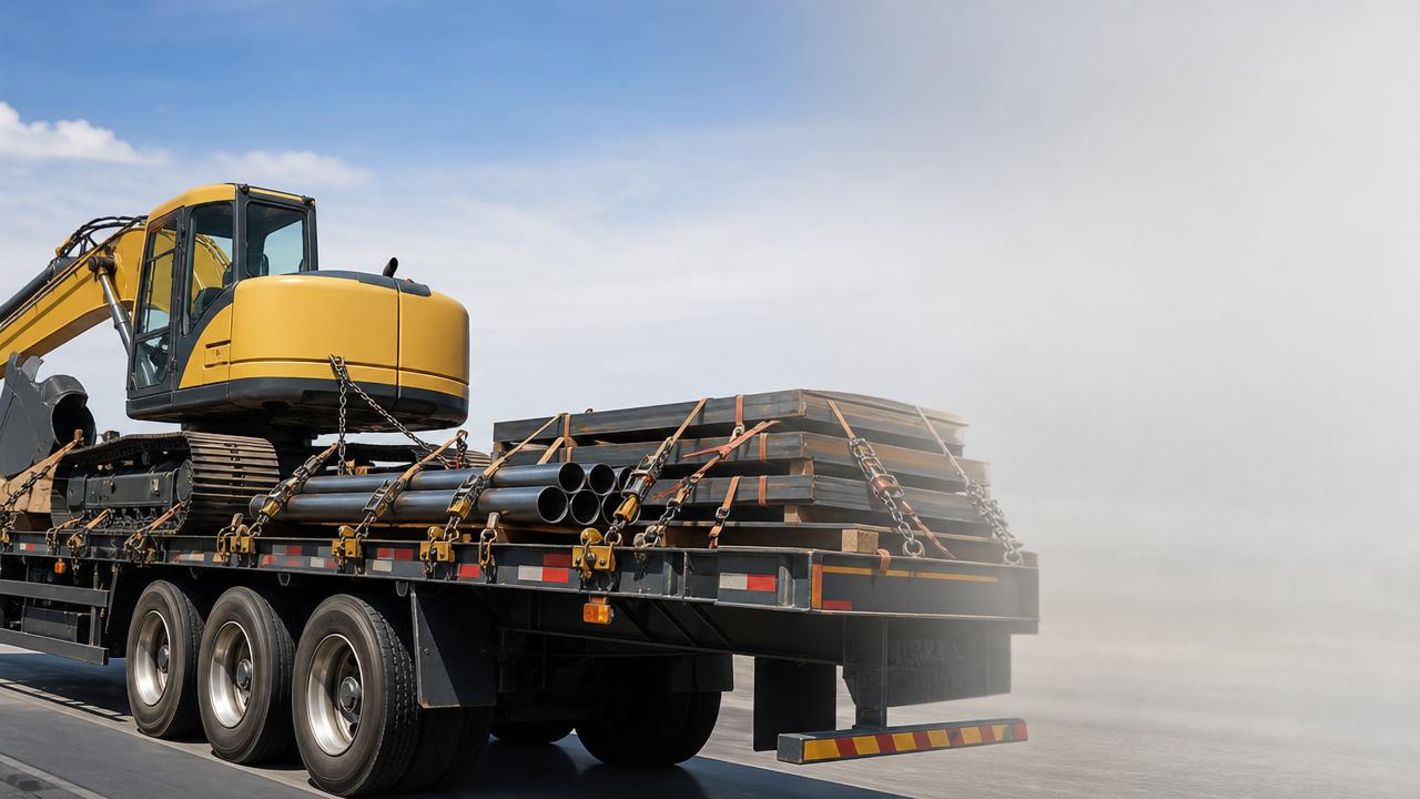 Common Flatbed Semi-Trailer Tie-Down Mistakes and How to Avoid Them