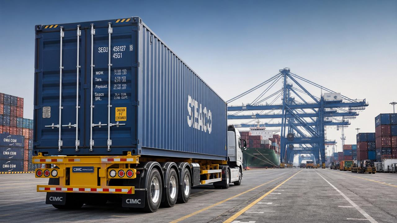 How to Choose a Skeleton Semi-Trailer for Port Container Haulage