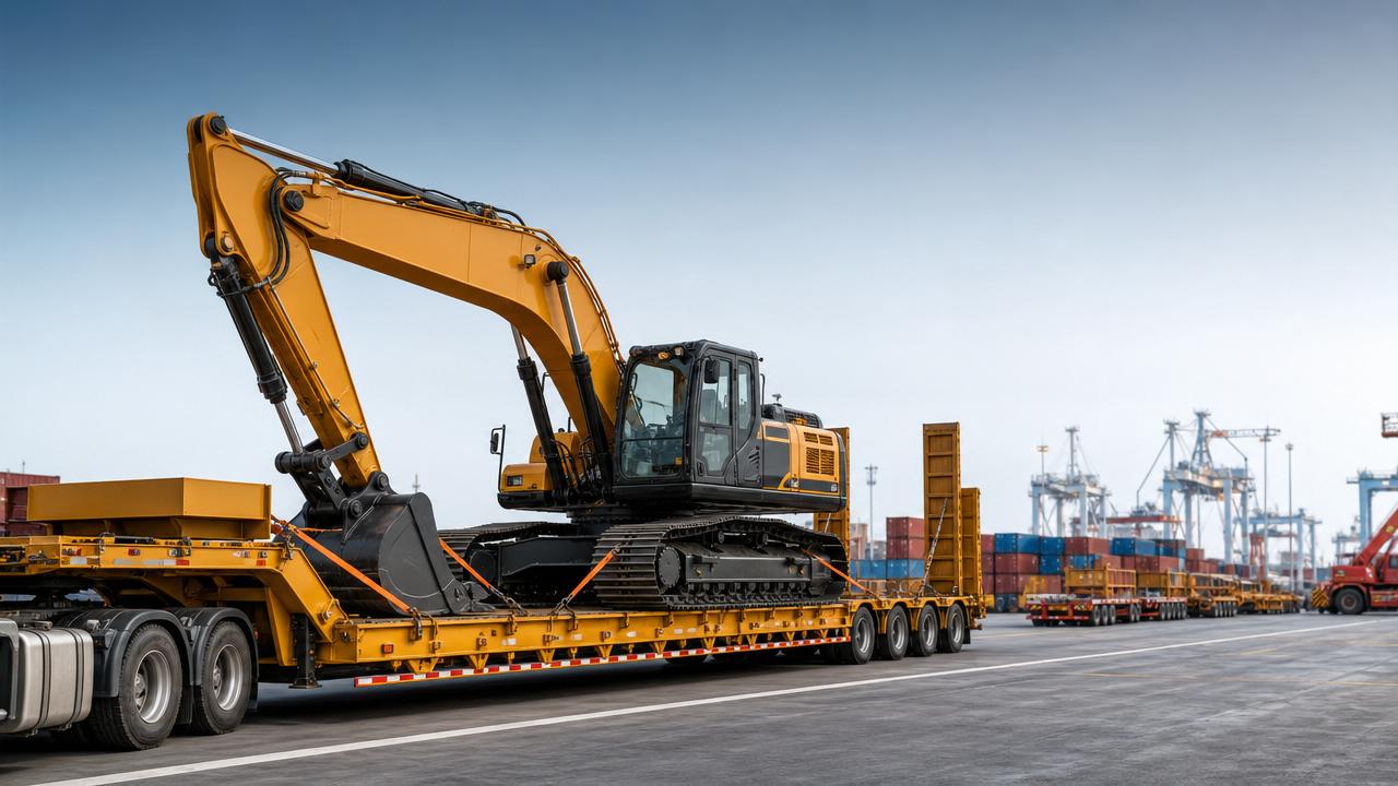 When a Low Plate Trailer Is the Better Choice for Tall Equipment Moves