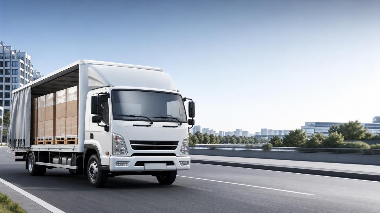 4x2 Cargo Truck Fuel Use and Payload Balance for Daily Distribution