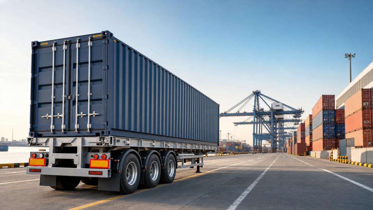 Skeleton Container Semi-Trailer: Best Uses in Port Haulage Skeleton Container Semi-Trailer: Best Uses in Port Haulage