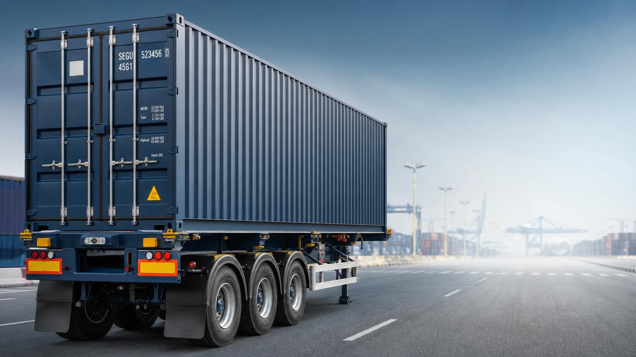 Skeleton Container Semi-Trailer Load Safety Checks Skeleton Container Semi-Trailer Load Safety Checks