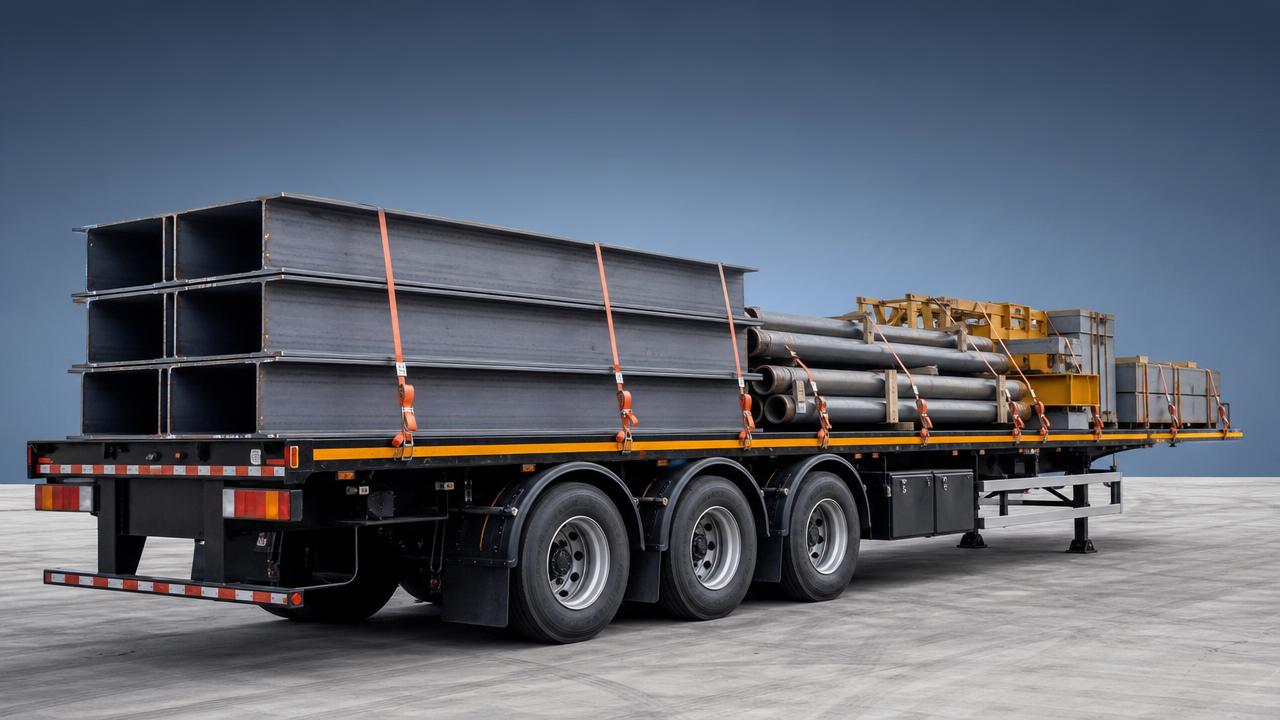 Flatbed Semi-Trailer Load Limits, Deck Size, and Cargo Match Guide Flatbed Semi-Trailer Load Limits, Deck Size, and Cargo Match Guide