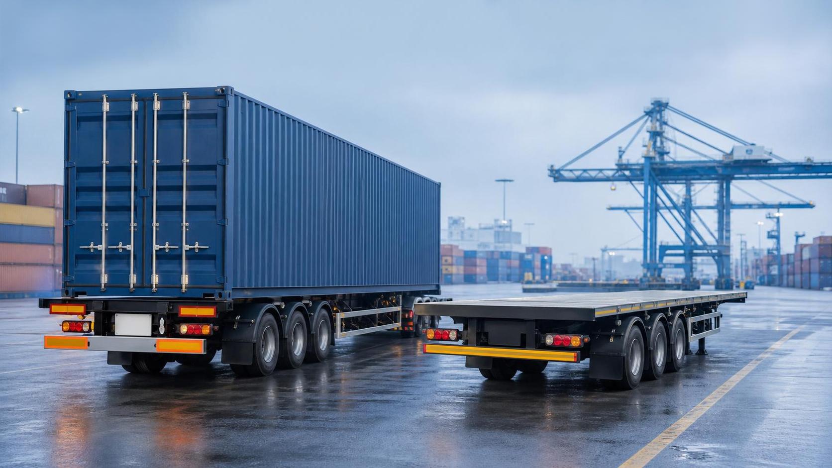 Skeleton Semi-Trailer vs Flatbed: Which Fits Container Haulage Better?
