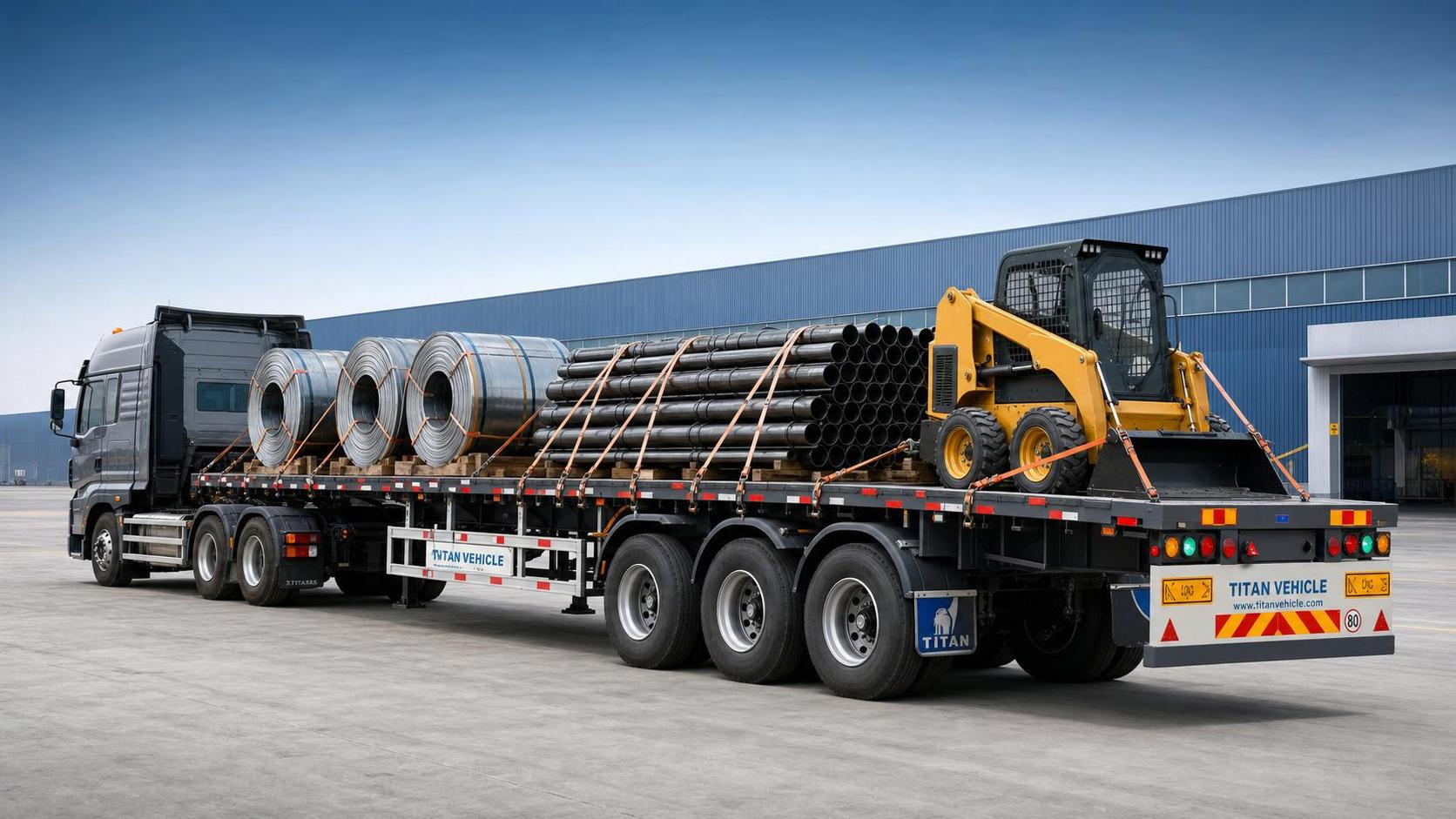 Flatbed Semi-Trailer Load Limits and Cargo Use Cases Explained Flatbed Semi-Trailer Load Limits and Cargo Use Cases Explained