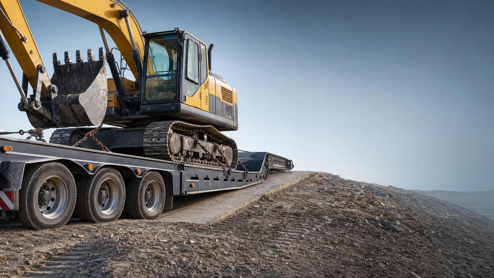 Low Plate Trailer Ground Clearance: Common Mistakes in Heavy Equipment Transport Low Plate Trailer Ground Clearance: Common Mistakes in Heavy Equipment Transport