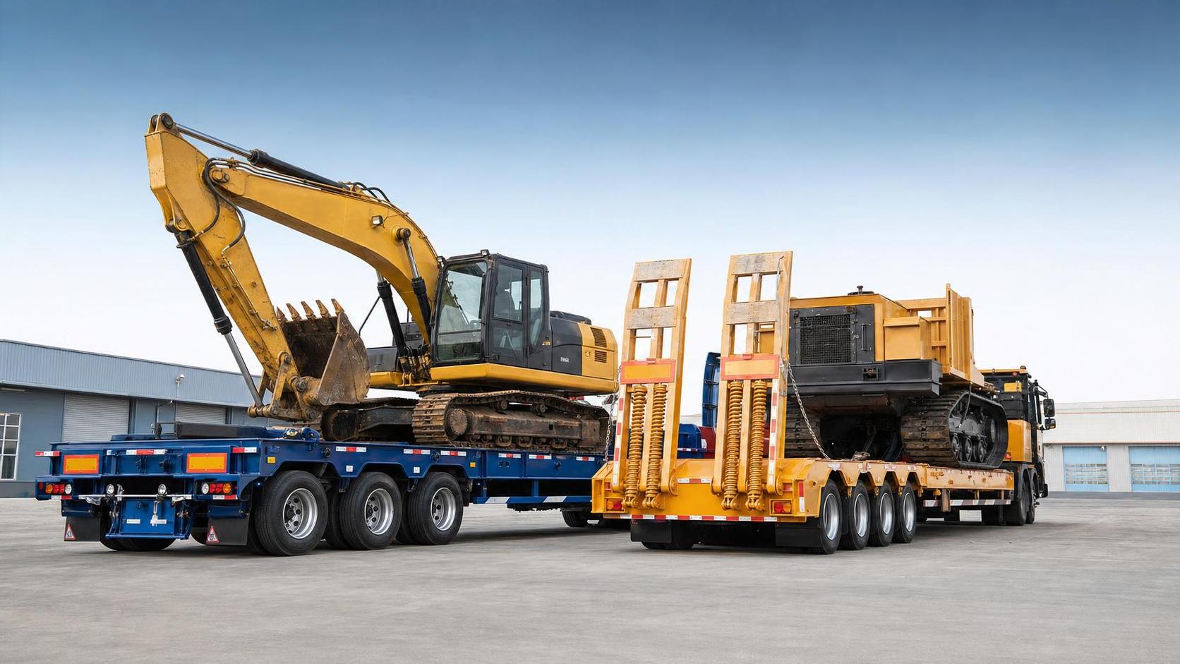 Flatbed Semi-Trailer vs Low Plate: Which Fits Heavy Equipment Better? Flatbed Semi-Trailer vs Low Plate: Which Fits Heavy Equipment Better?