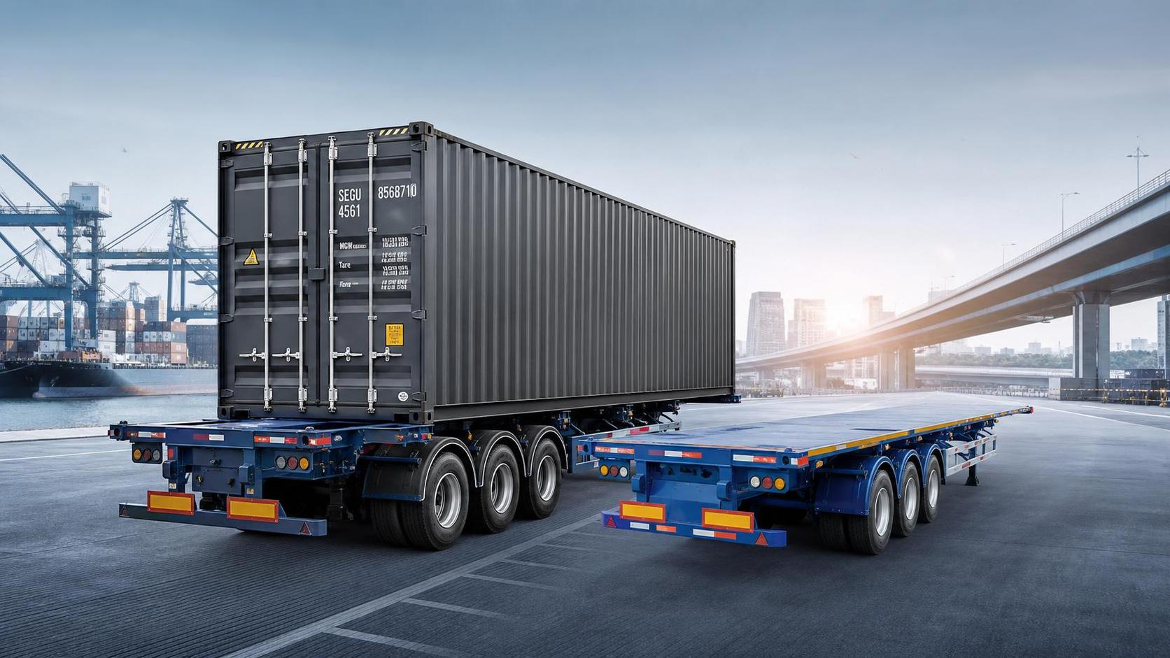 Skeleton Container Semi-Trailer vs Flatbed: Which Fits Port and Highway Loads?