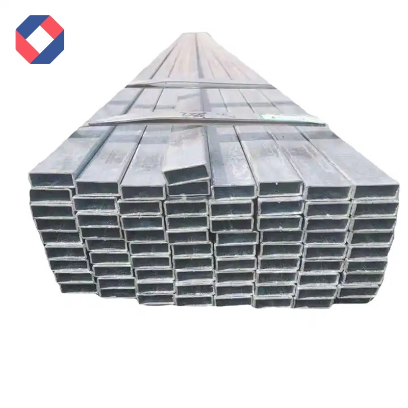 Galvanized rectangular tube