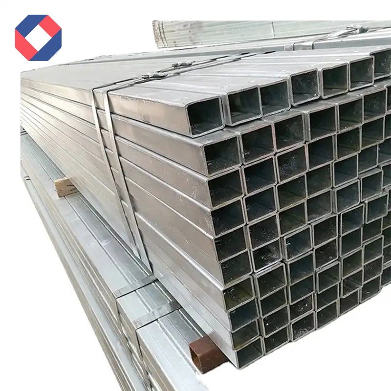 Galvanized rectangular tube
