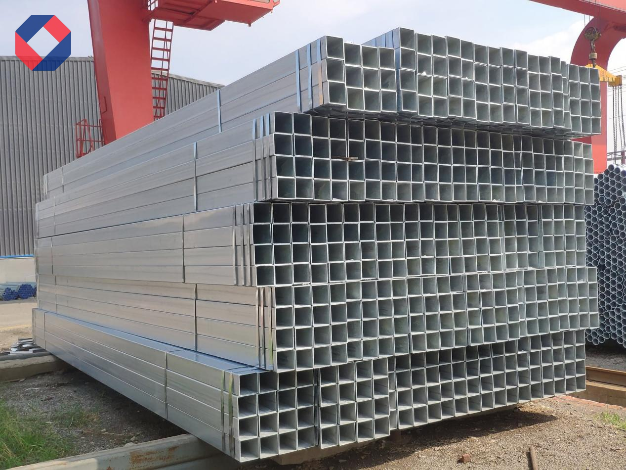 Galvanized square pipe