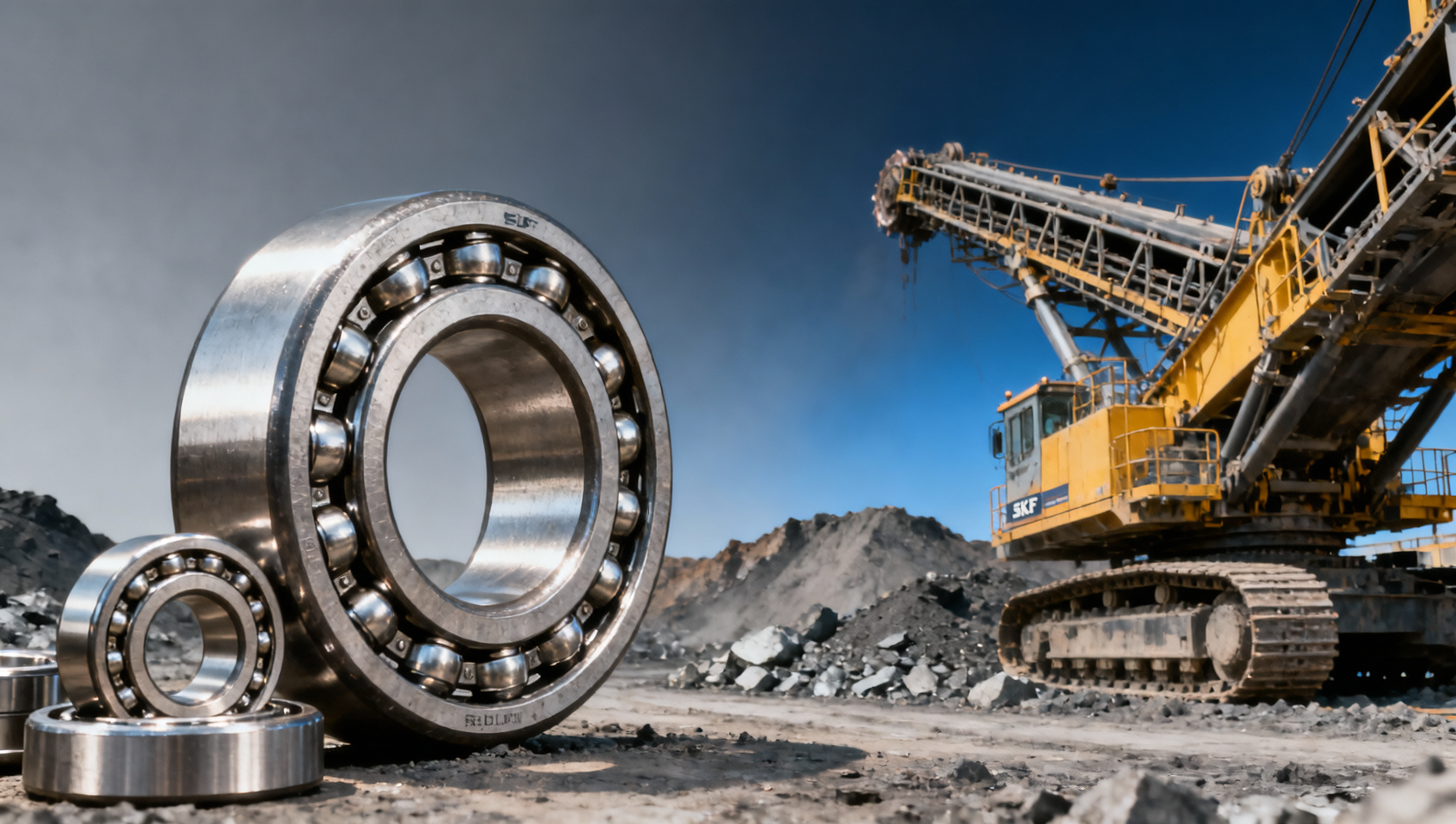 Selecting SKF Roller Bearings for Heavy-Duty Mining & Construction Equipment Selecting SKF Roller Bearings for Heavy-Duty Mining & Construction Equipment
