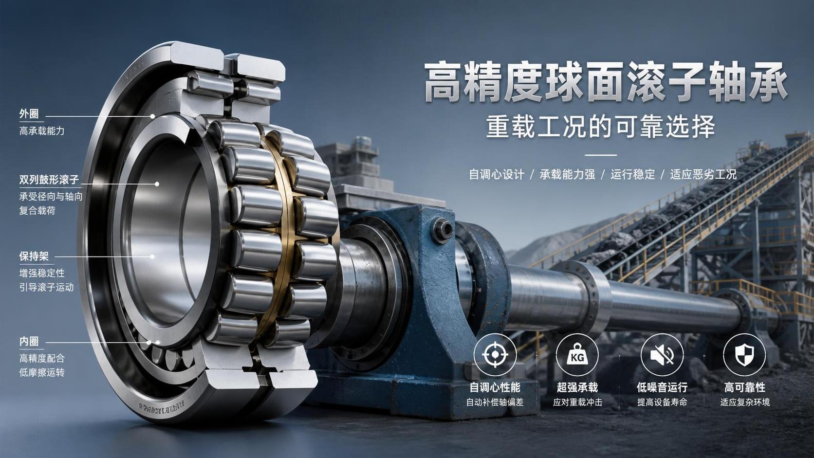 How does spherical roller bearing work? How does spherical roller bearing work?